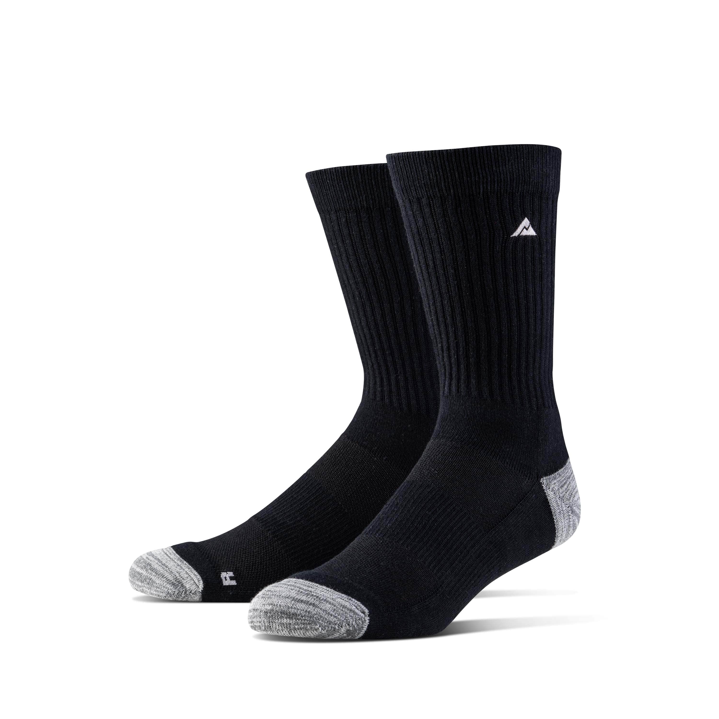 C25DSTPBLKOS0 Socks One Size 7-12 Staple Socks - Black