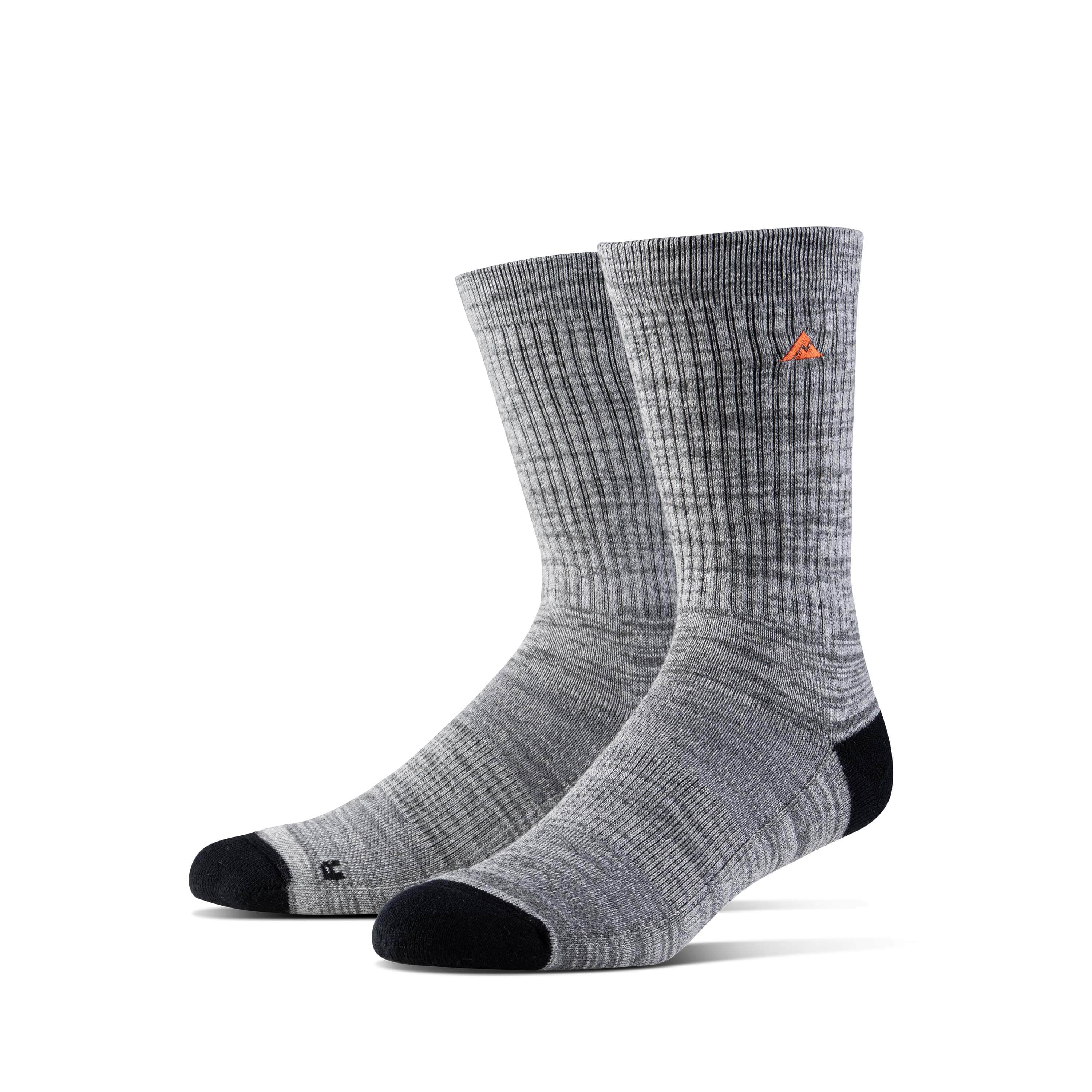 C25DSTPGRYOS0 Socks One Size 7-12 Staple Socks - Grey
