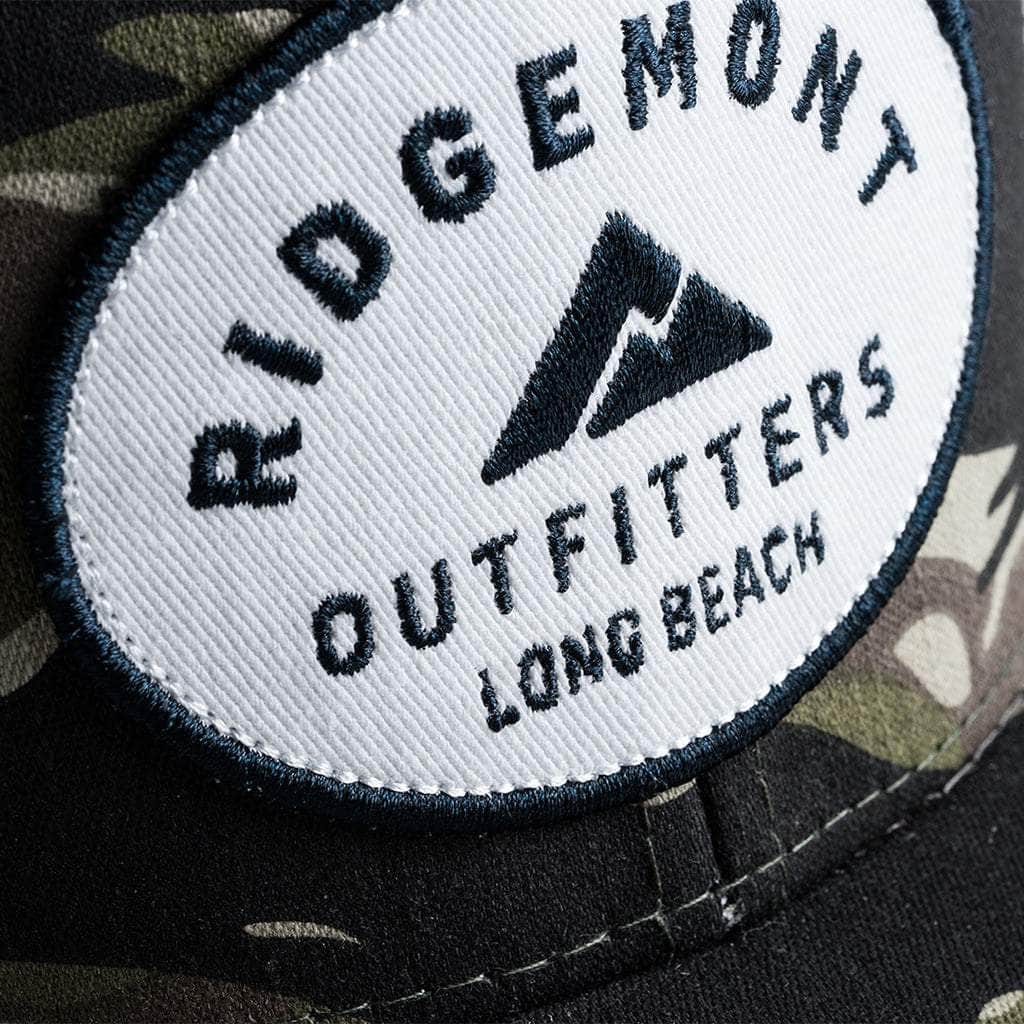 Ridgemont Apparel & Accessories Camo/Orange / One Size Good Times Hat - Camo/Orange