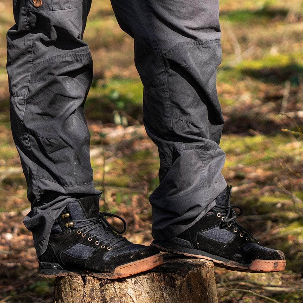 Ridgemont Footwear Monty Hi : Black/Gum