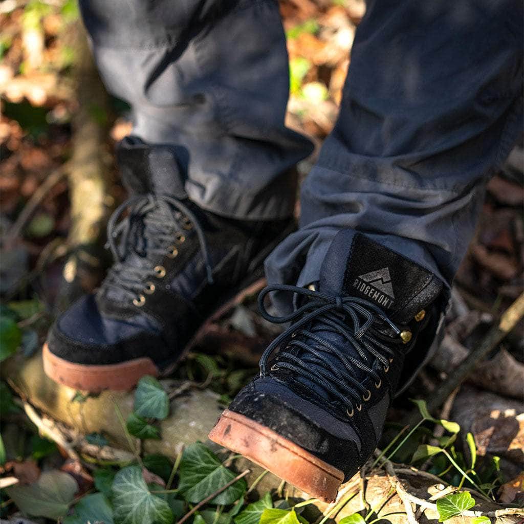 Ridgemont Footwear Monty Hi : Black/Gum