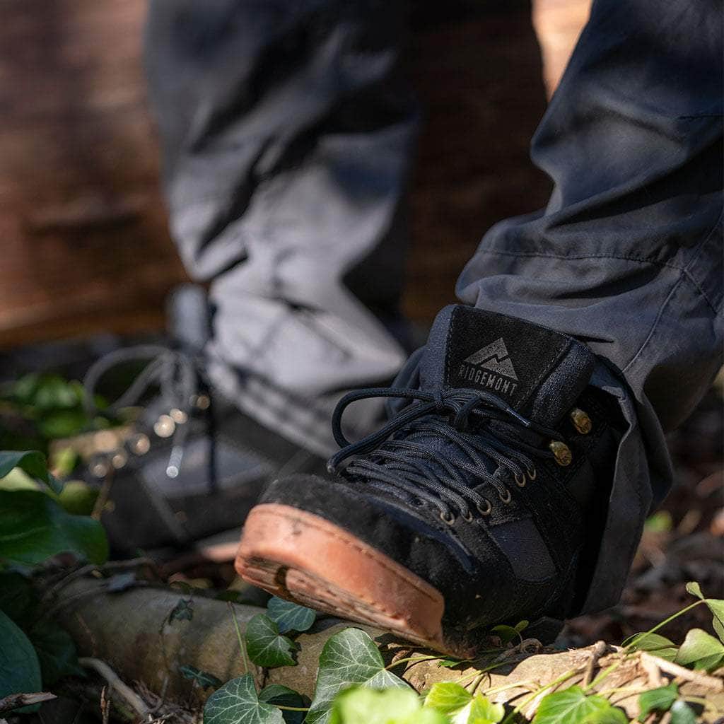 Ridgemont Footwear Monty Hi : Black/Gum