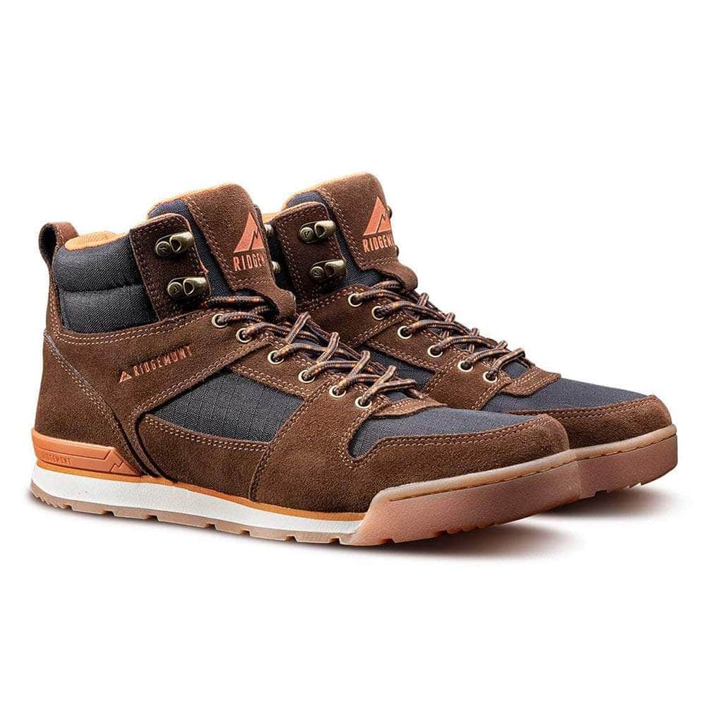 Ridgemont Footwear Monty Hi : Brown/Orange