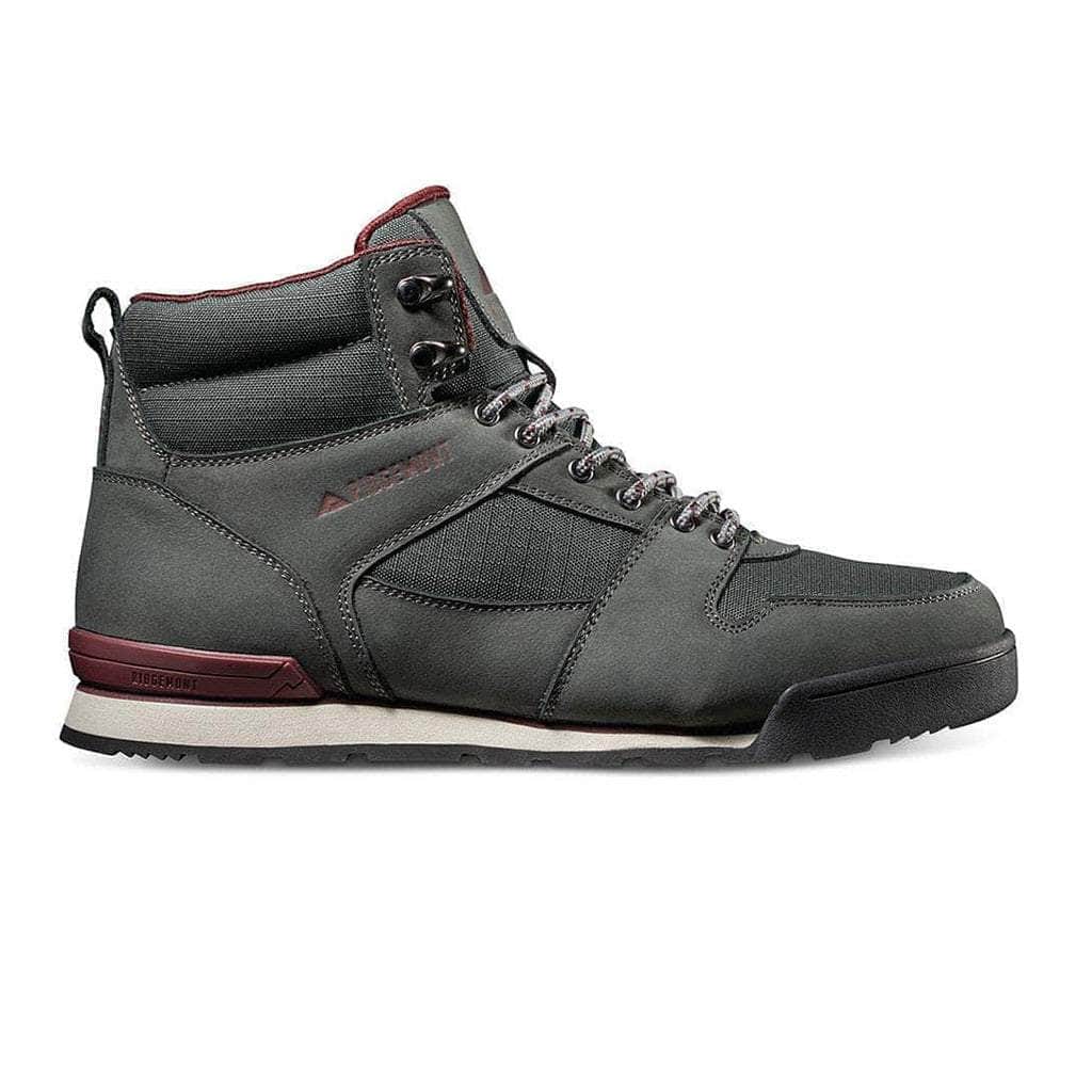 Ridgemont Footwear Monty Hi WP : Pewter/Burgundy