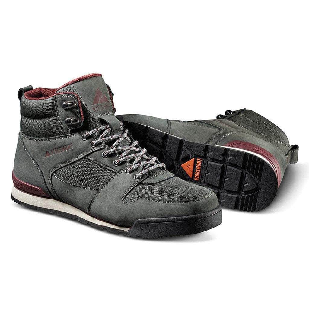 Ridgemont Footwear Monty Hi WP : Pewter/Burgundy