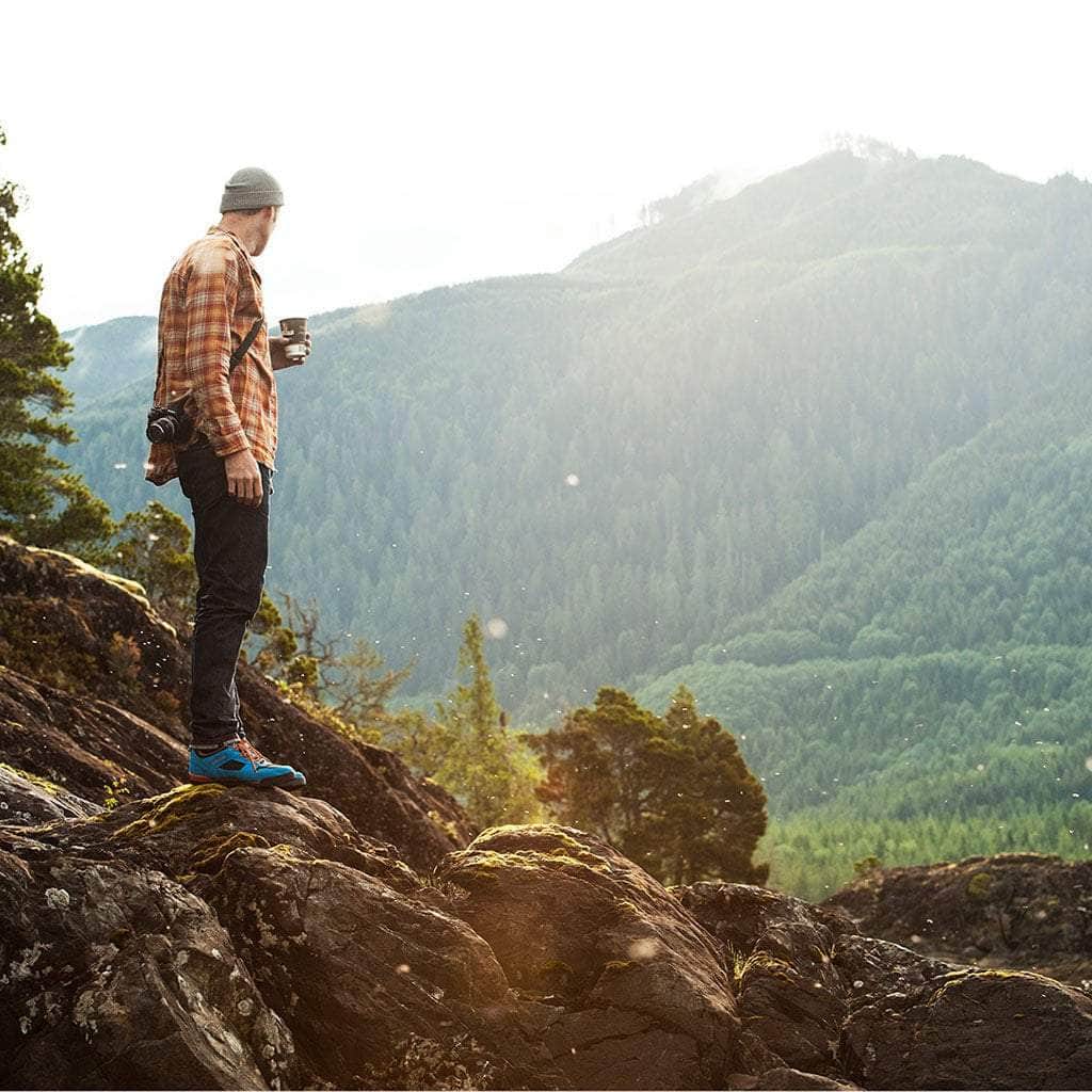 Ridgemont Footwear Monty Lo : Blue/Orange