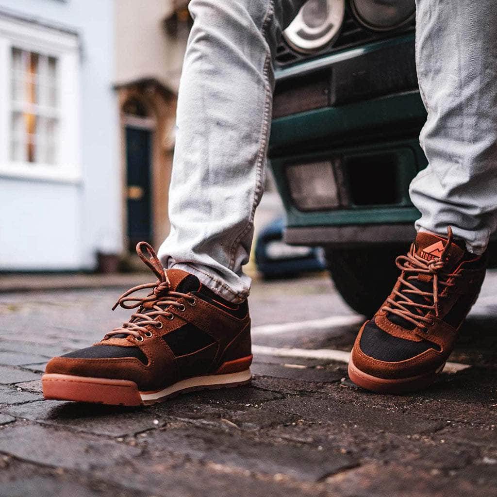 Ridgemont Footwear Monty Lo : Brown/Orange