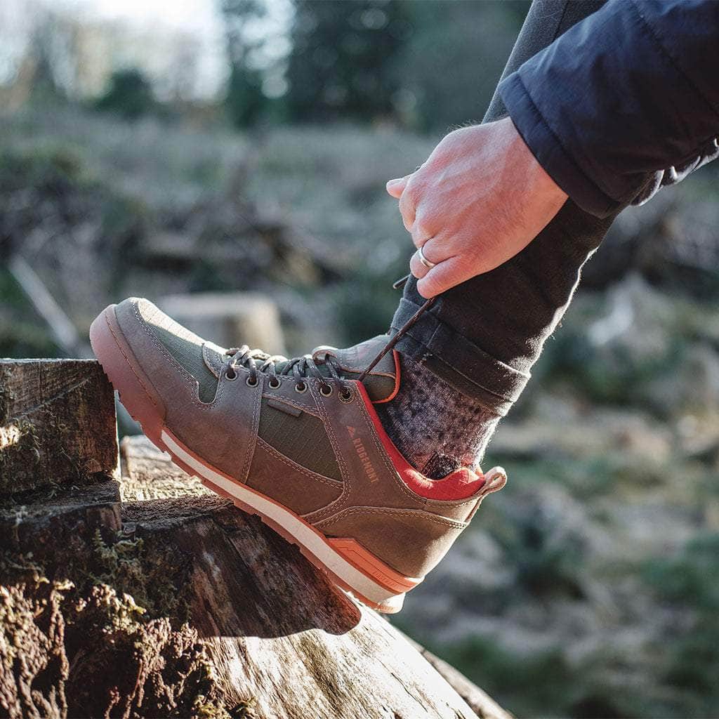 Ridgemont Footwear Monty Lo WP - Brown/Olive