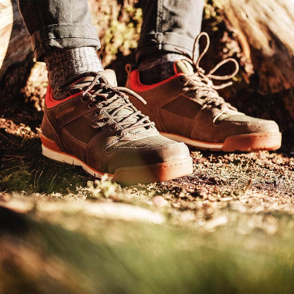 Ridgemont Footwear Monty Lo WP : Brown/Olive