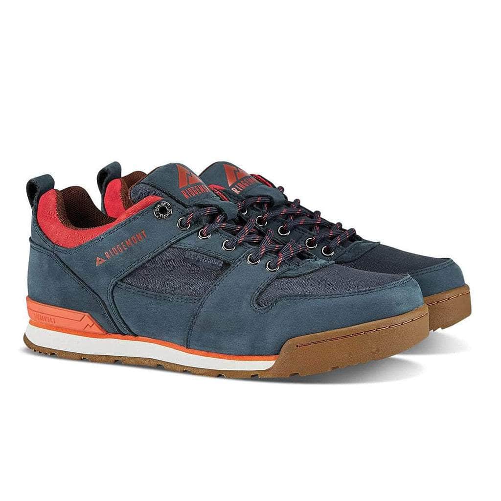 Ridgemont Footwear Monty Lo WP : Navy/Orange