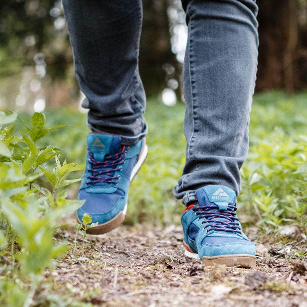 Ridgemont Footwear Monty Lo WP : Navy/Orange