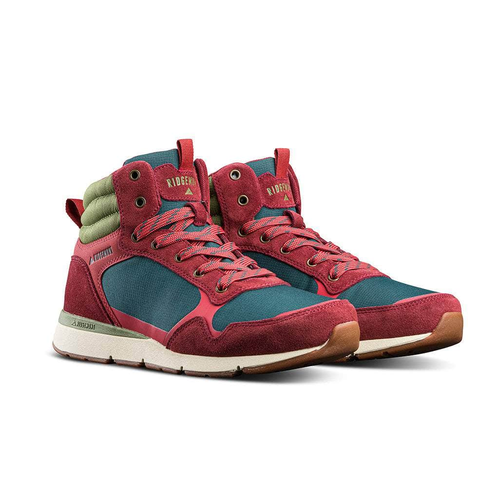 Ridgemont Footwear Scape Hi Suede - Burgundy/Red