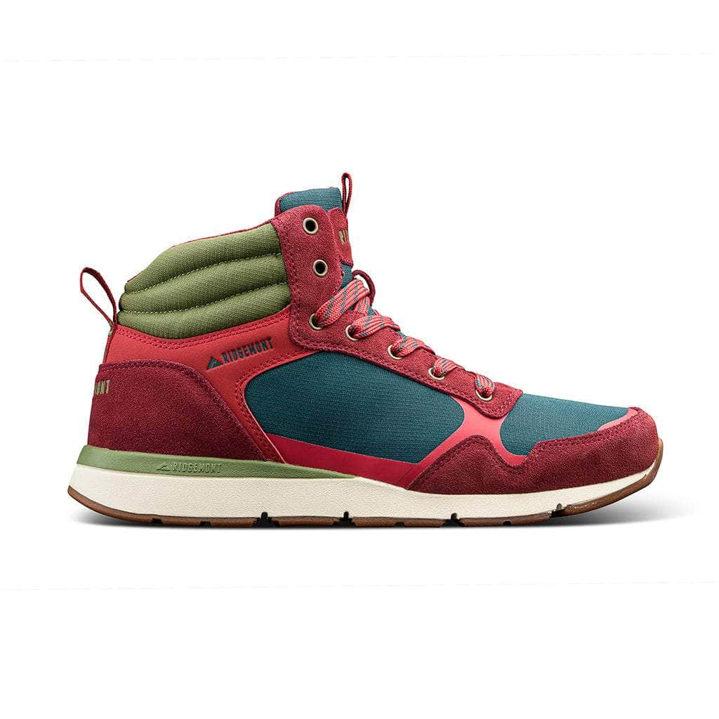 Ridgemont Footwear Scape Hi Suede - Burgundy/Red