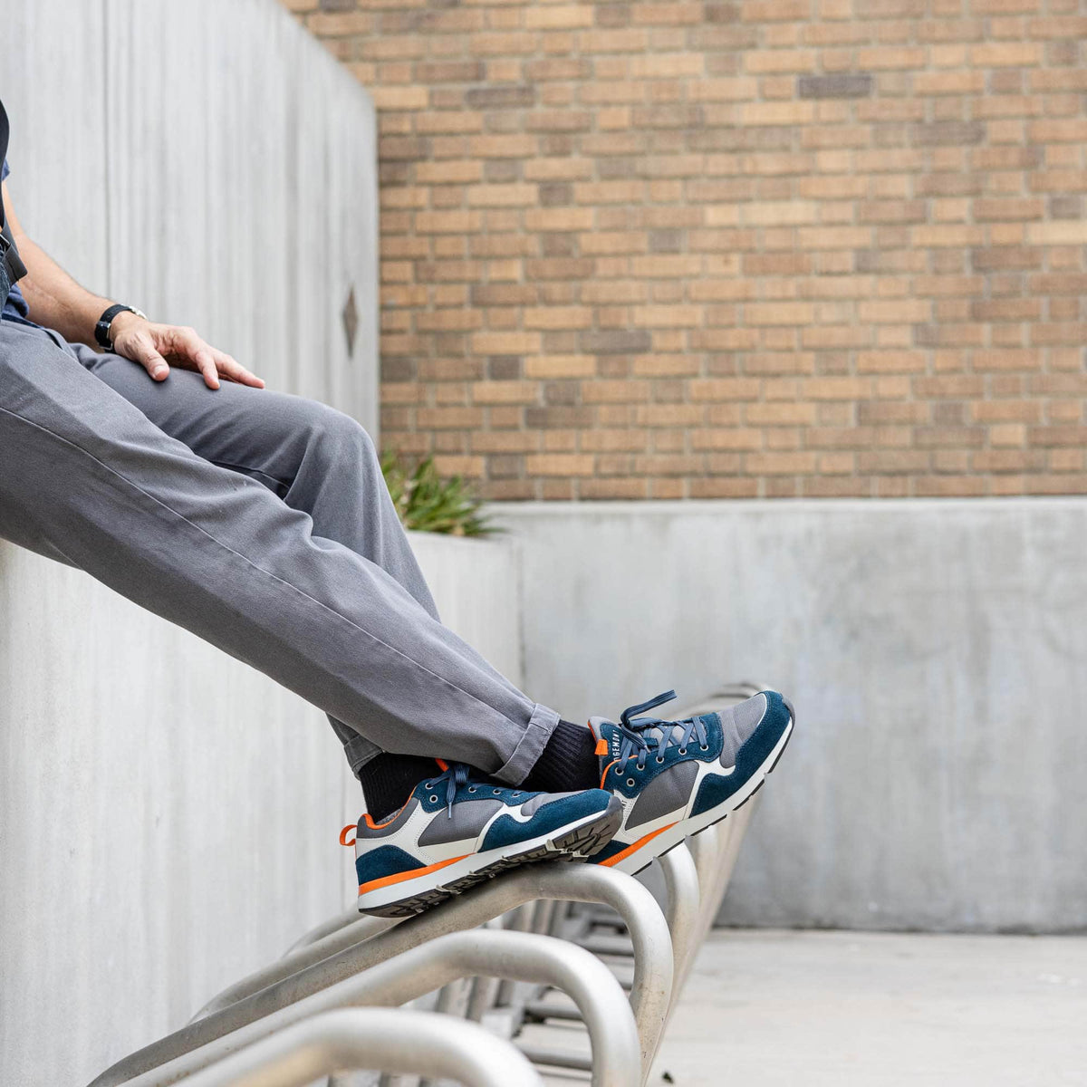 Footwear Escape - Navy Charcoal
