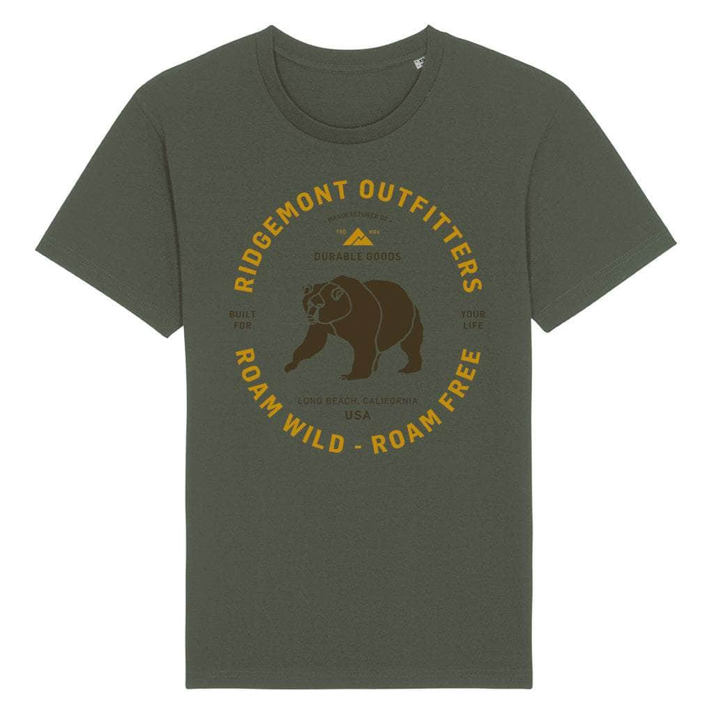 Ridgemont Apparel & Accessories Roam Wild T - Khaki