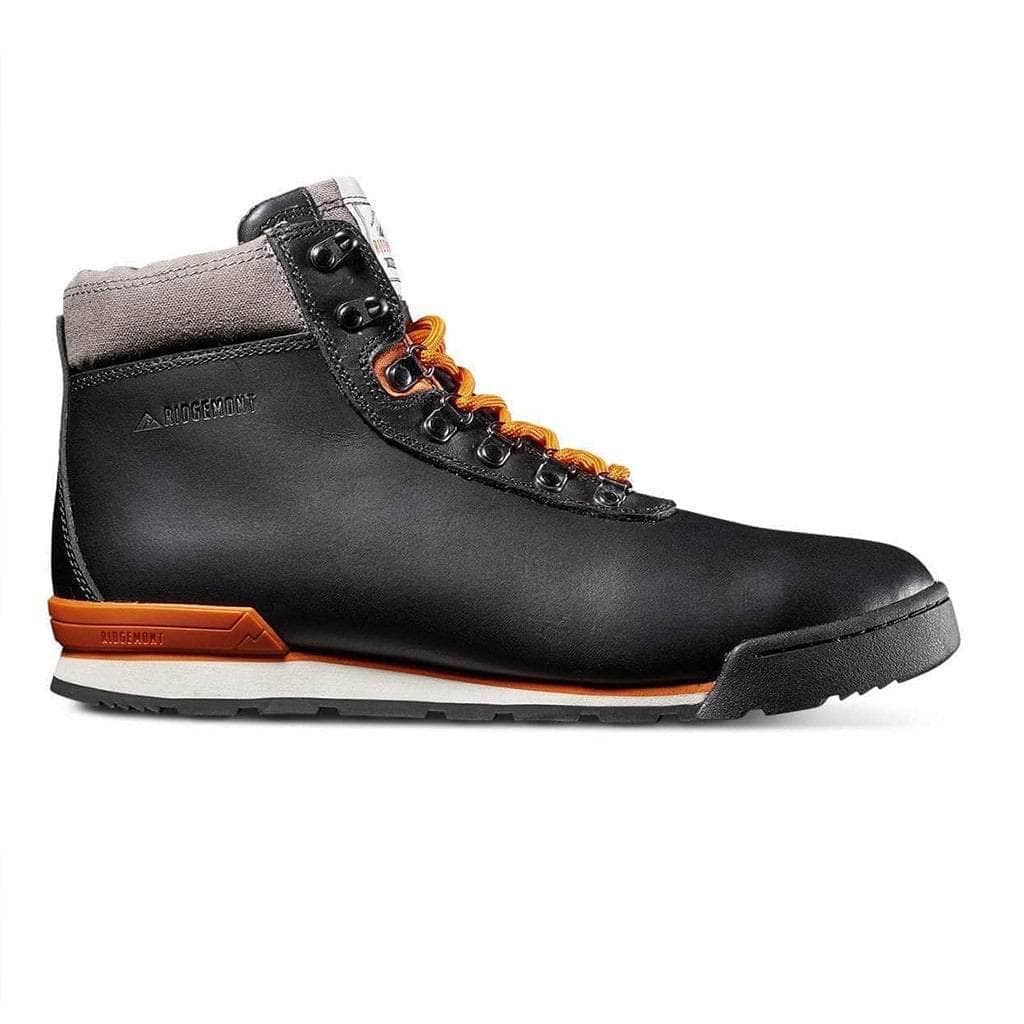 Orange walking top boots