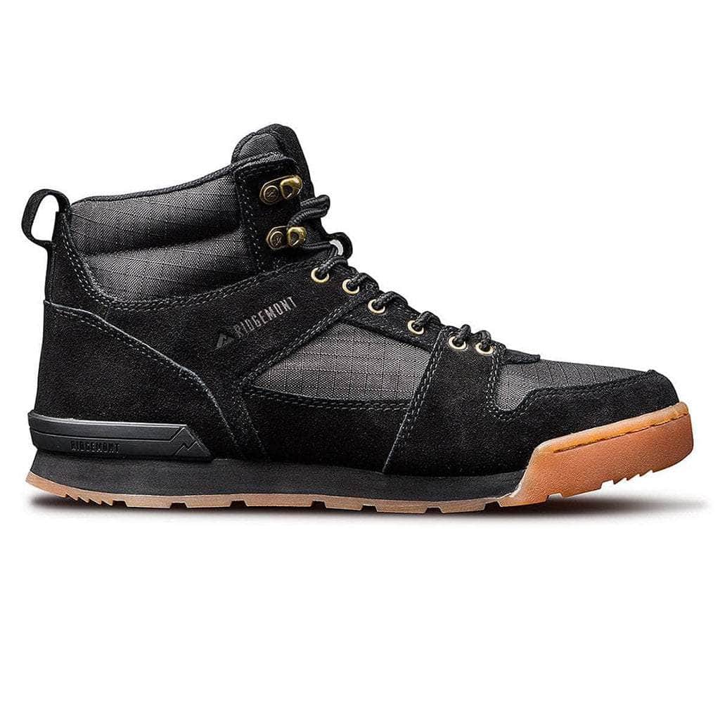Ridgemont Footwear Monty Hi : Black/Gum