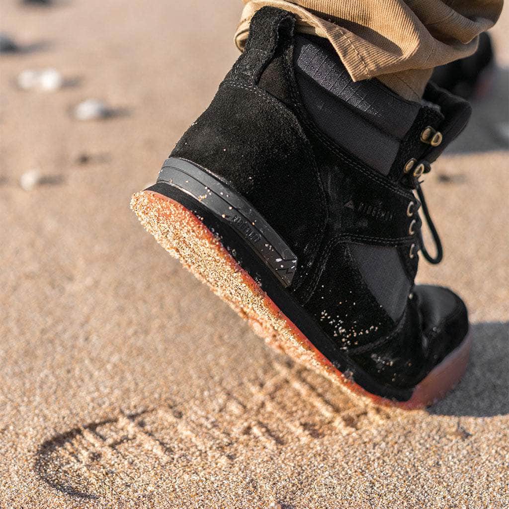 Ridgemont Footwear Monty Hi : Black/Gum