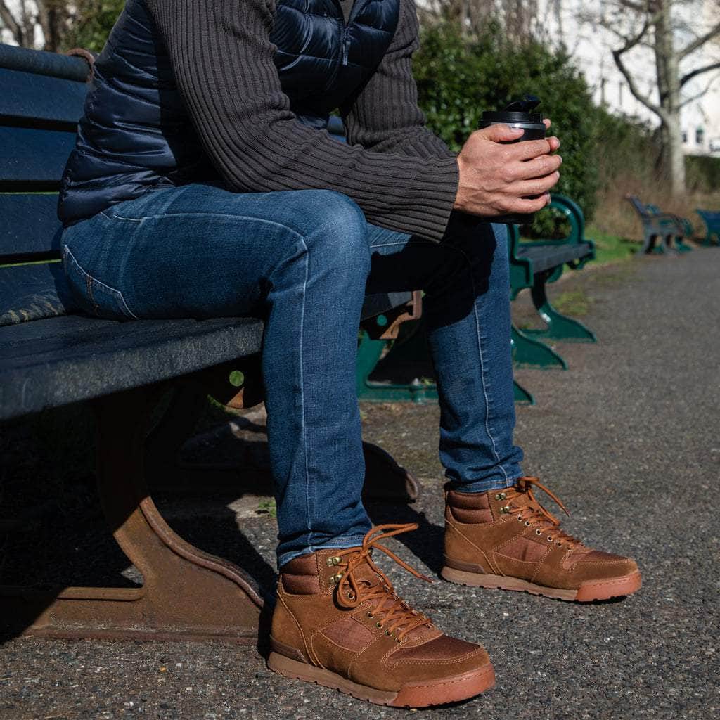 Ridgemont Footwear Monty Hi : Brown/Gum