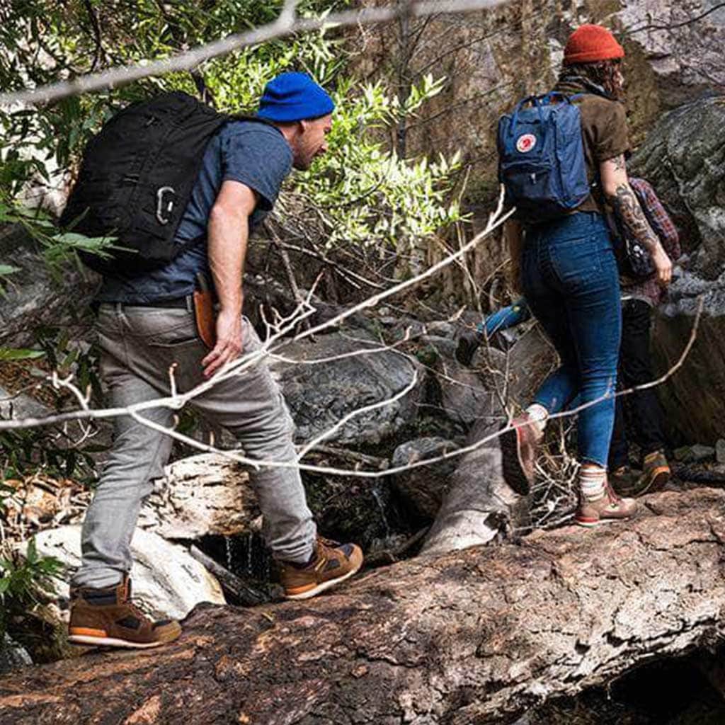 Ridgemont Footwear Monty Hi : Brown/Orange