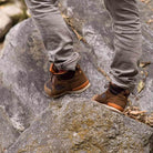 Ridgemont Footwear Monty Hi : Brown/Orange