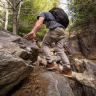 Ridgemont Footwear Monty Hi : Brown/Orange