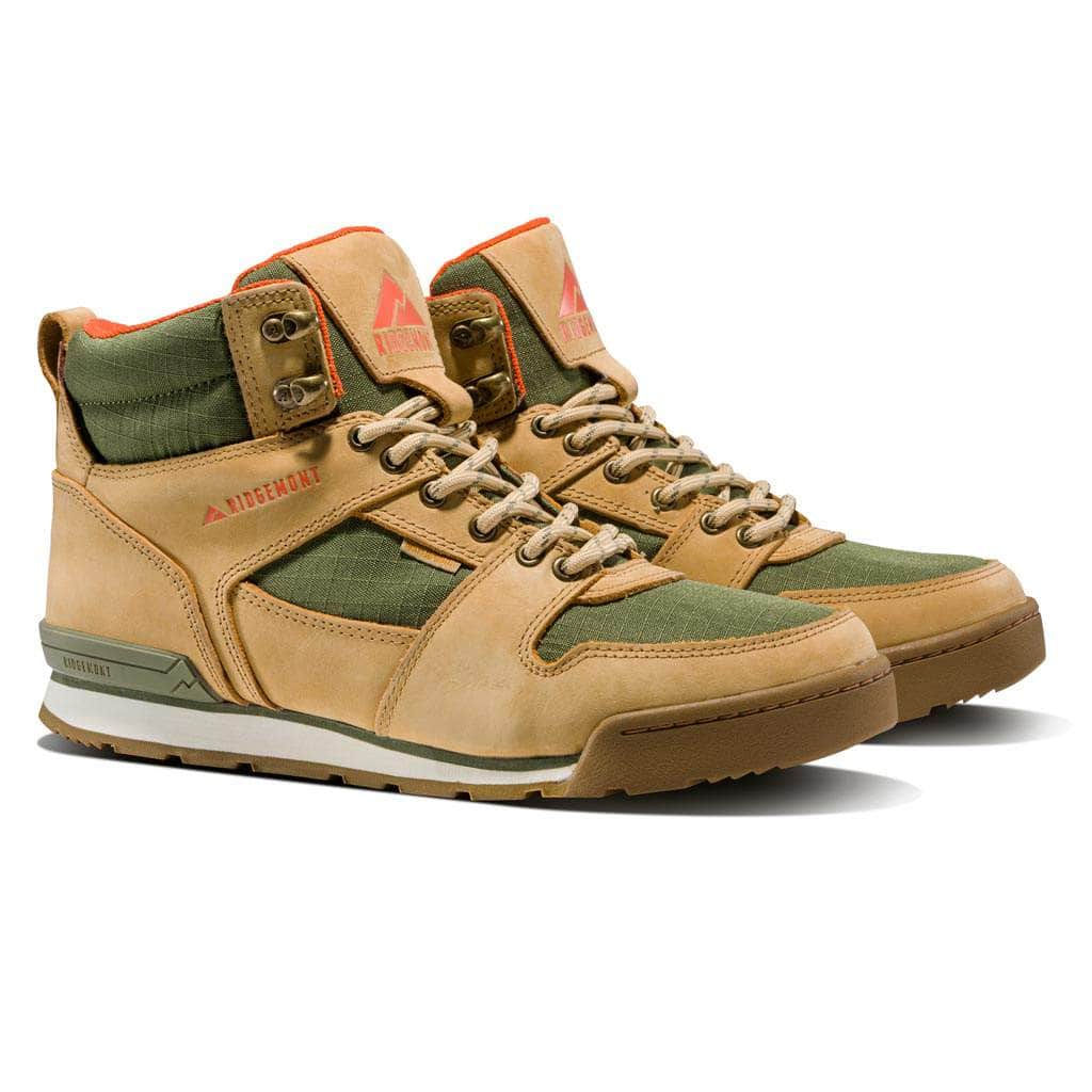 Ridgemont Footwear Monty Hi Hydroguard : Tan/Olive