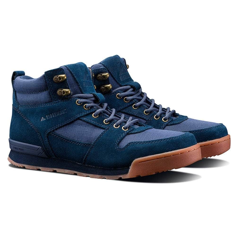 Ridgemont Footwear Monty Hi : Navy/Gum