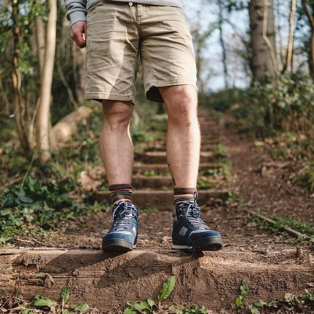 Ridgemont Footwear Monty Hi : Navy/Smoke