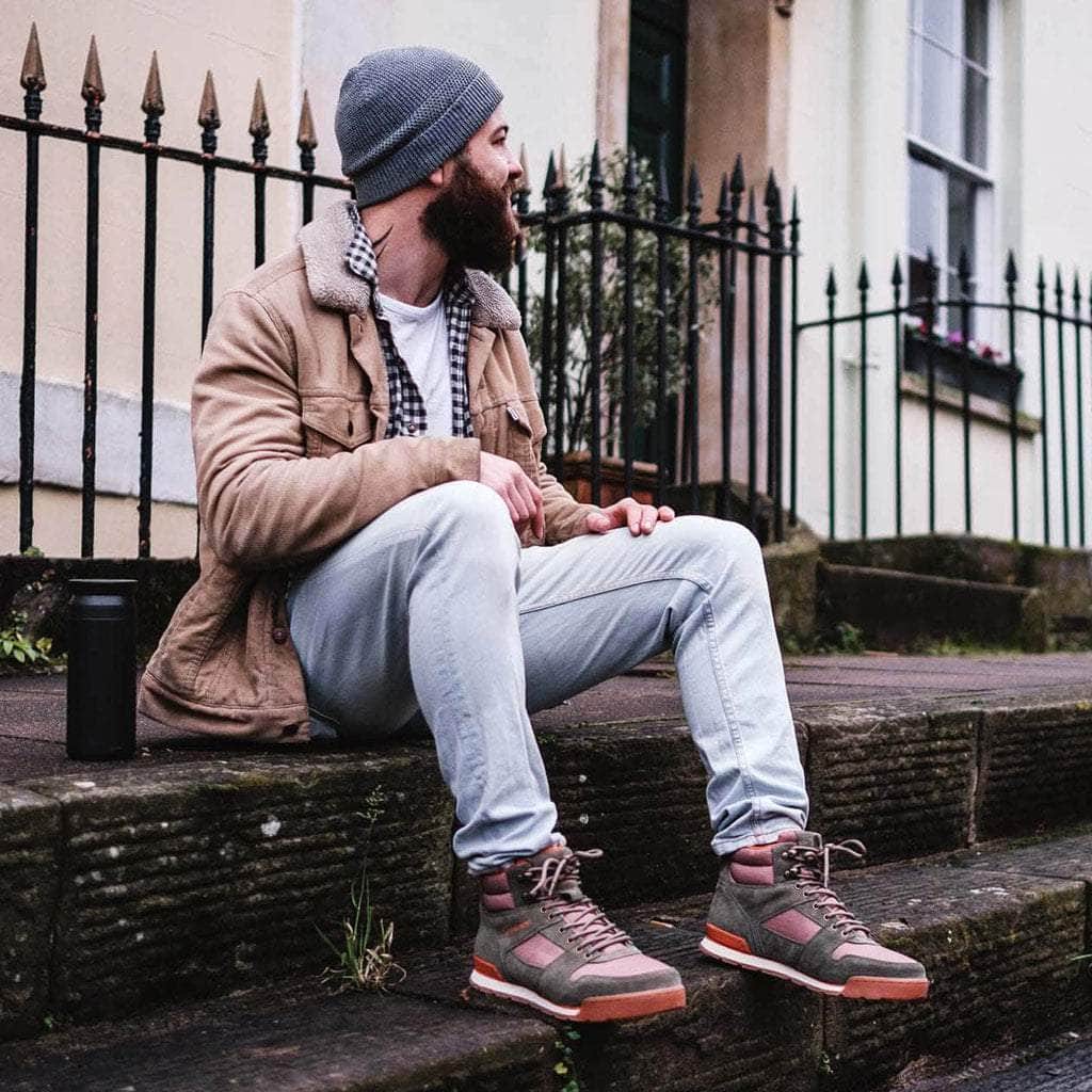 Ridgemont Footwear Monty Hi : Olive/Tobacco