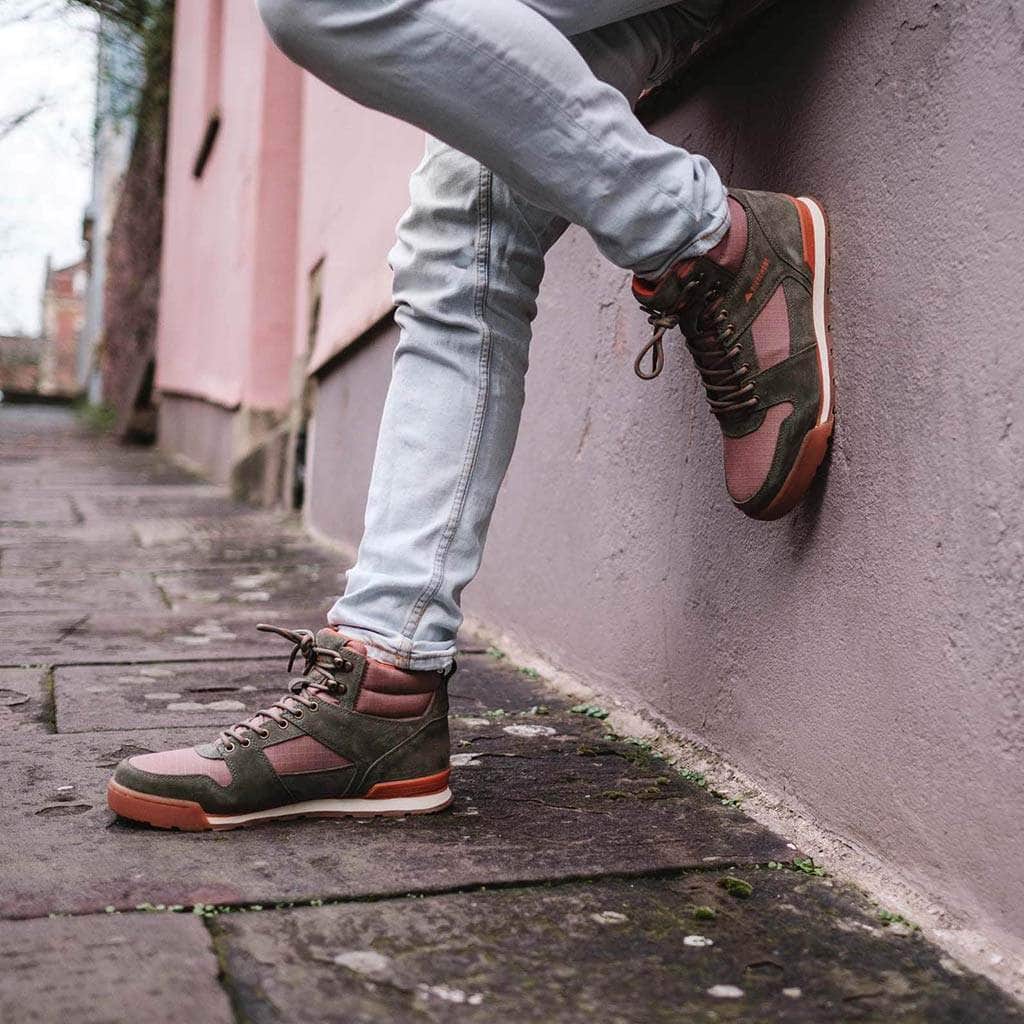 Ridgemont Footwear Monty Hi : Olive/Tobacco