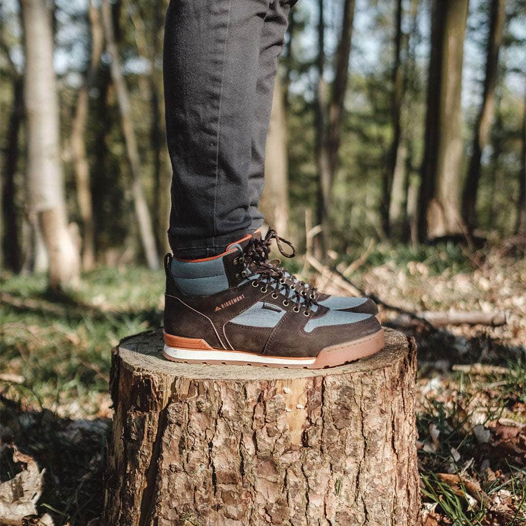 Ridgemont Footwear Monty Hi WP : Brown/Fog