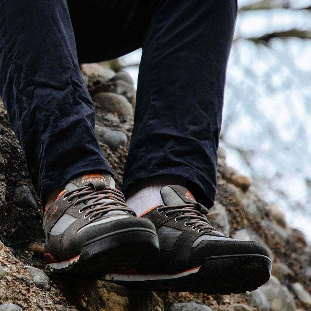 Ridgemont Footwear Monty Lo : Charcoal/Grey