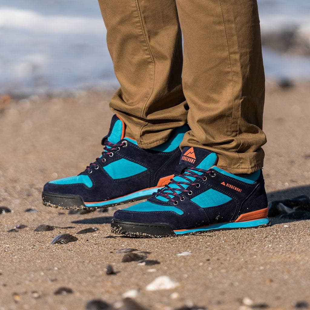 Ridgemont Footwear Monty Lo : Navy/Cyan
