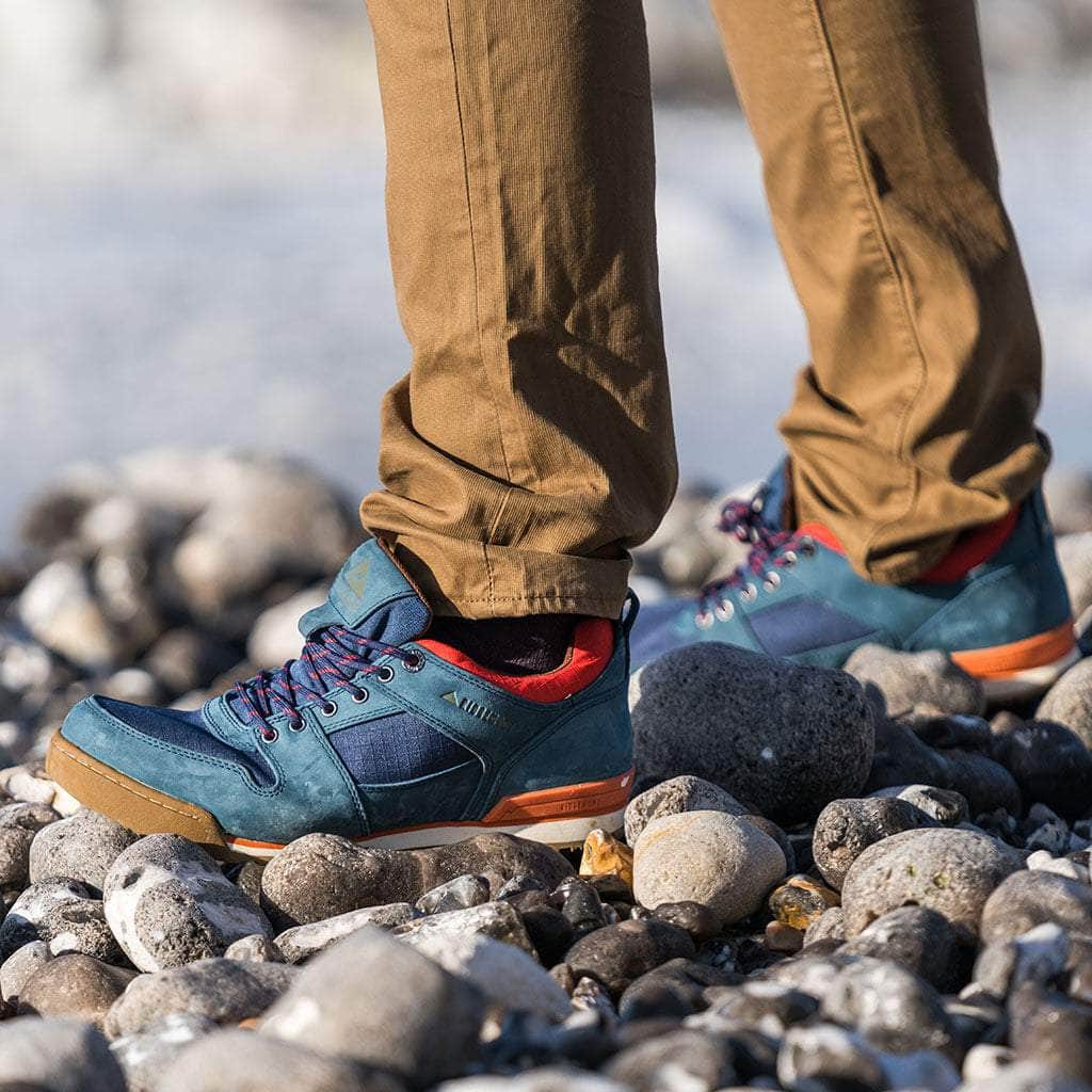 Ridgemont Footwear Monty Lo WP - Navy/Orange